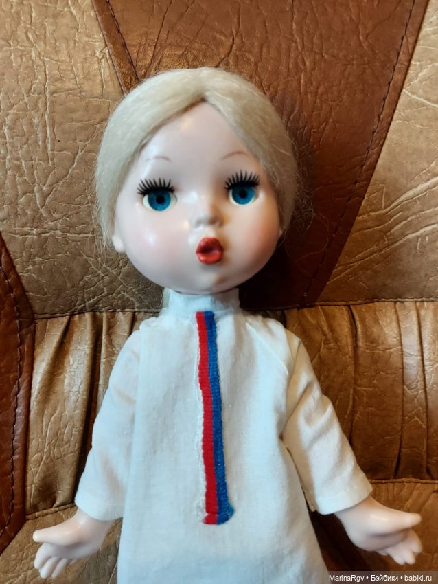 Вслед уходящей зиме — Советские винтажные куклы (СССР): Ленигрушка (фото 7)