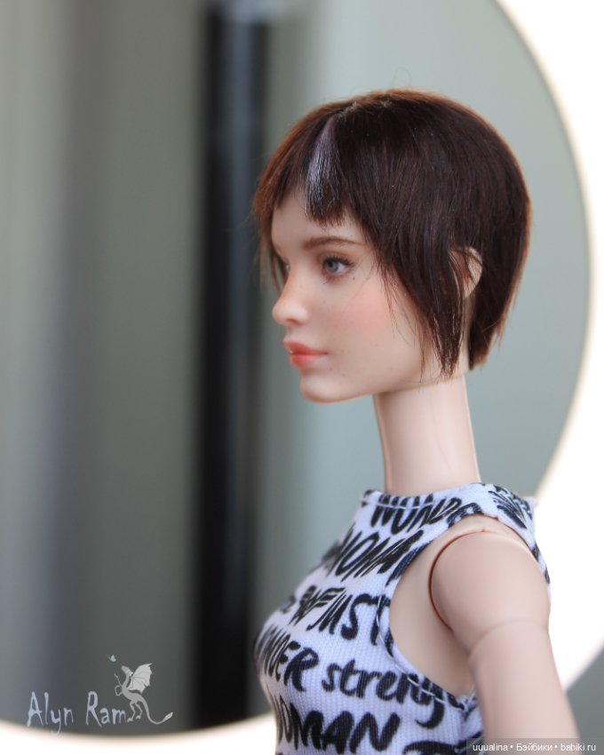 Не портретный ООАК моего авторства молд Водянова на теле Виктории Лукс