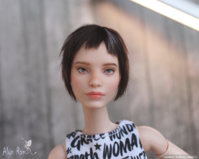 Не портретный ООАК моего авторства молд Водянова на теле Виктории Лукс