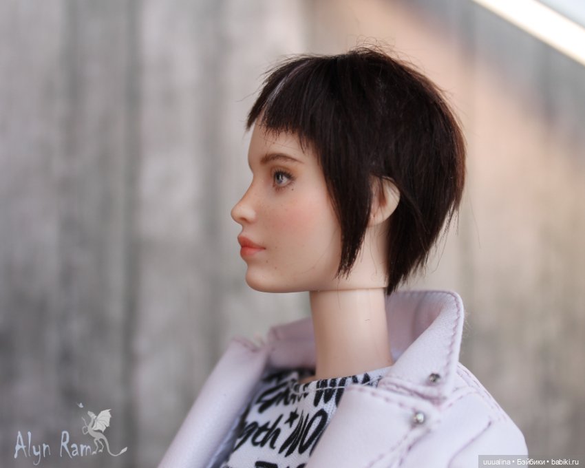 Не портретный ООАК моего авторства молд Водянова на теле Виктории Лукс