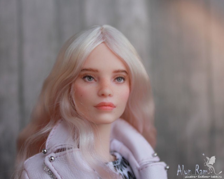 Не портретный ООАК моего авторства молд Водянова на теле Виктории Лукс (фото 3)