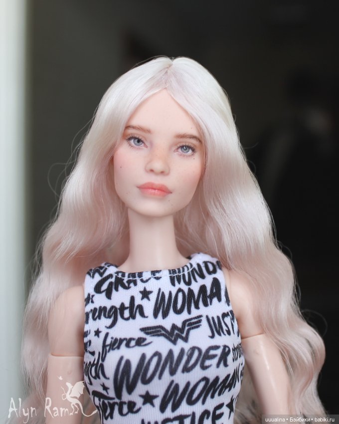 Не портретный ООАК моего авторства молд Водянова на теле Виктории Лукс (фото 10)