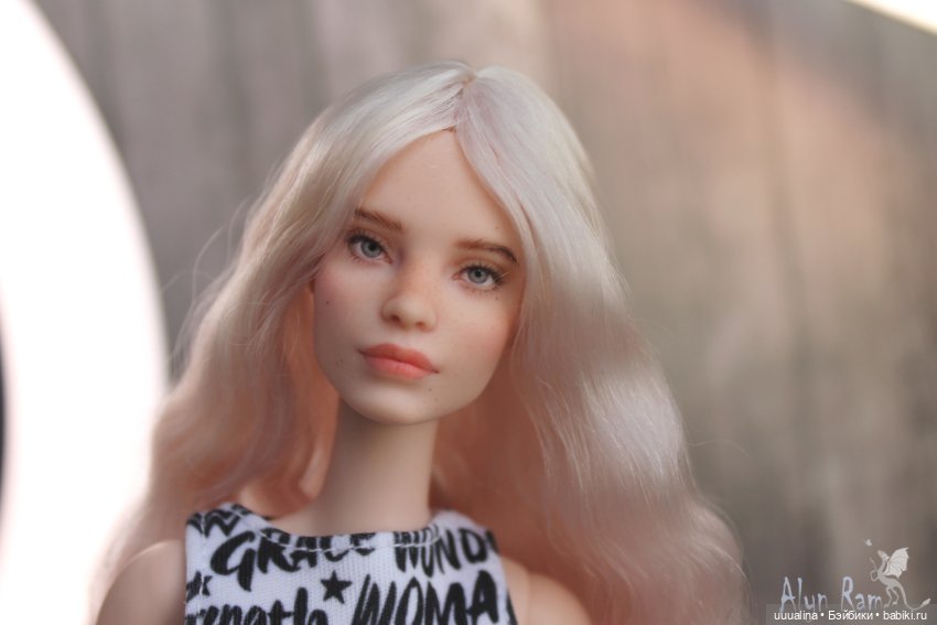 Не портретный ООАК моего авторства молд Водянова на теле Виктории Лукс (фото 7)