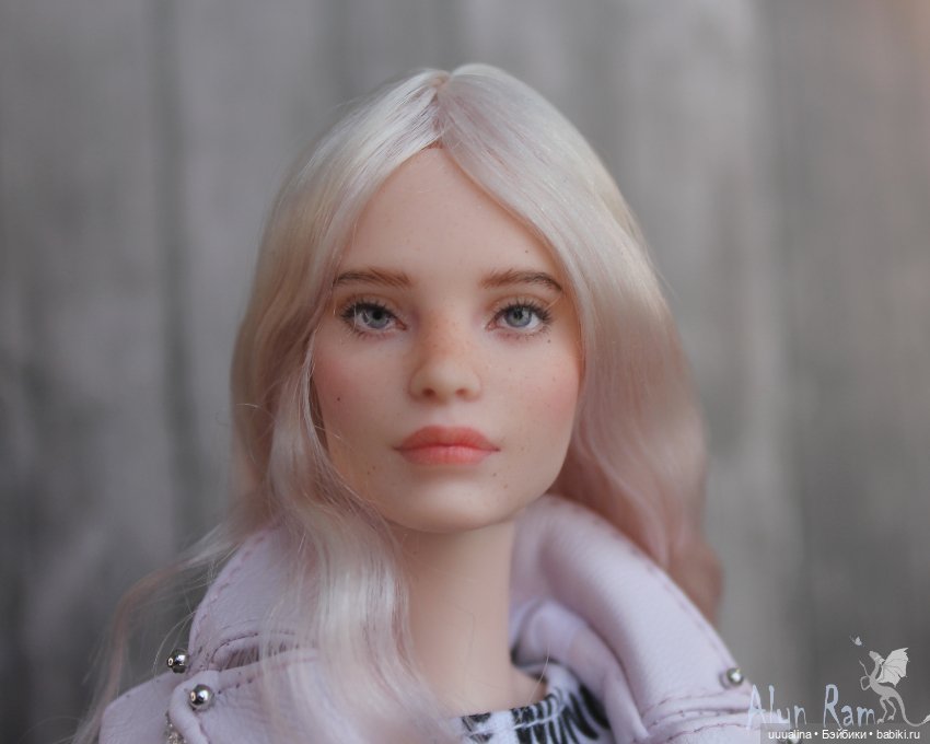 Не портретный ООАК моего авторства молд Водянова на теле Виктории Лукс (фото 2)