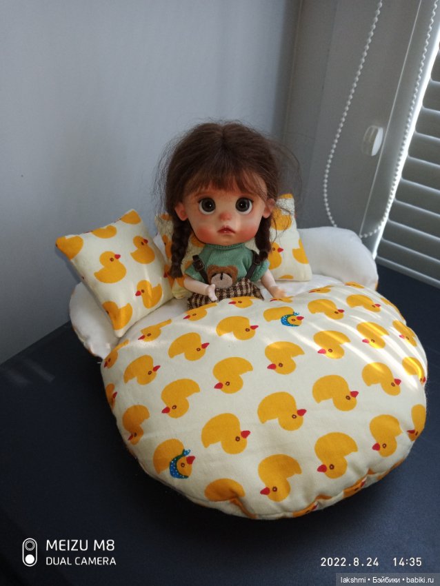 Из жизни маленькой Тилли — Домашние фото авторских кукол: личные коллекции