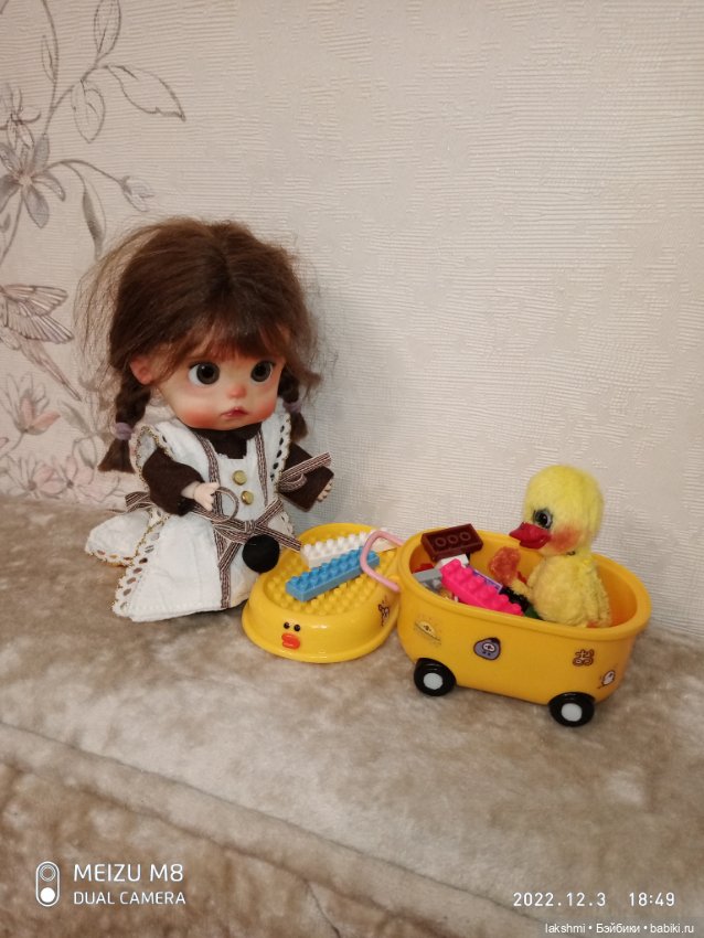 Из жизни маленькой Тилли — Домашние фото авторских кукол: личные коллекции