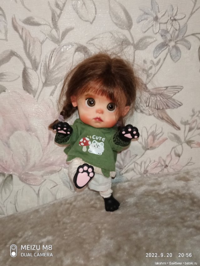 Из жизни маленькой Тилли — Домашние фото авторских кукол: личные коллекции