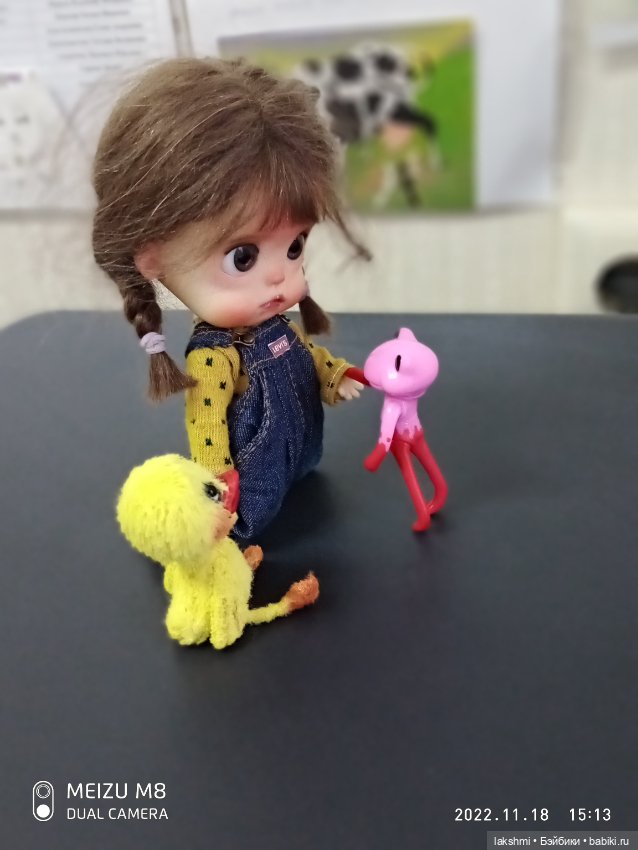 Из жизни маленькой Тилли — Домашние фото авторских кукол: личные коллекции