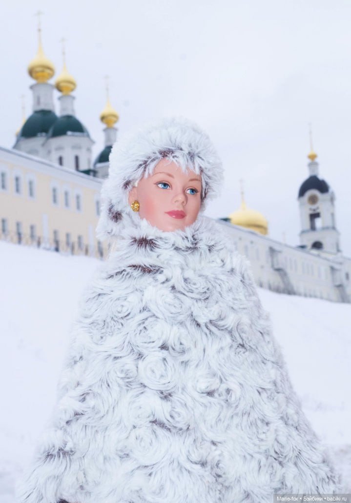По Сеньке шапка: Арсения гуляет по заснеженному Сарову