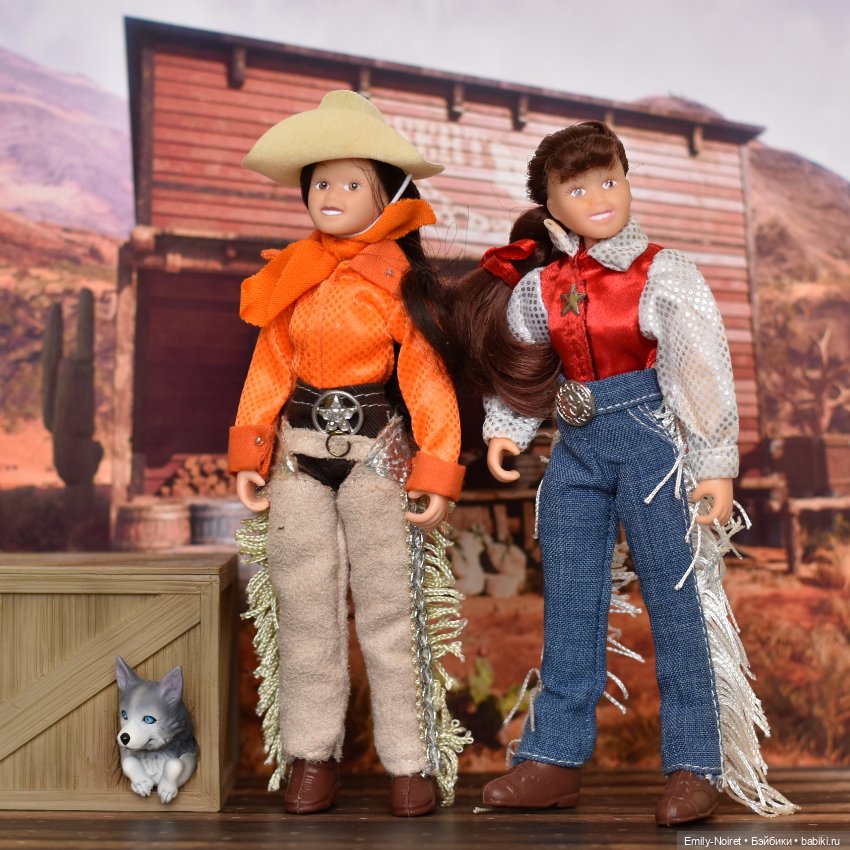 Малышки с Дикого Запада — Игровые куклы разных производителей (Разное): редкие бренды