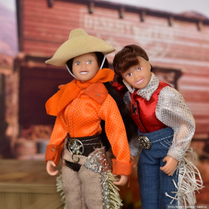Малышки с Дикого Запада — Игровые куклы разных производителей (Разное): редкие бренды (фото 4)