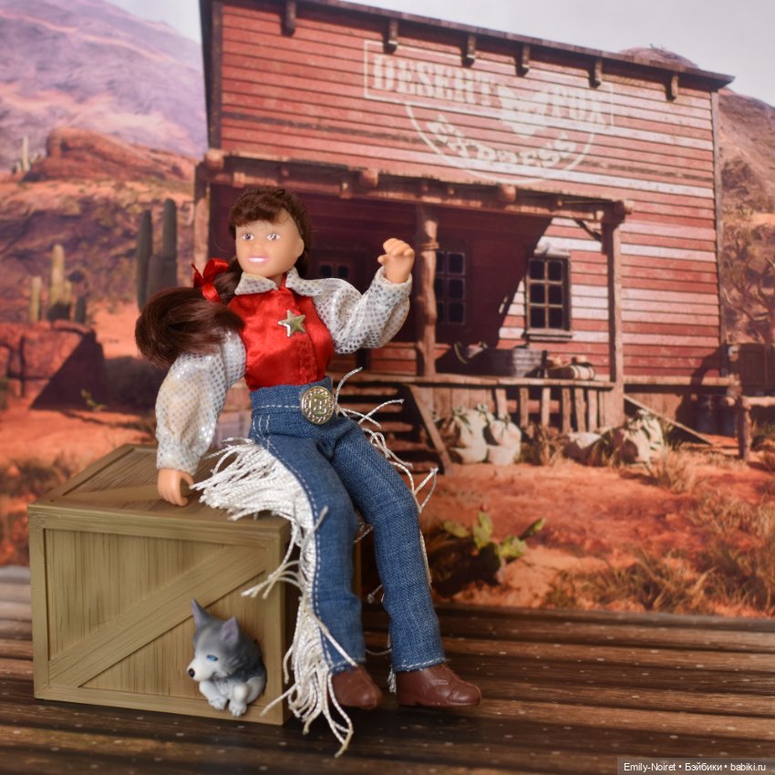 Малышки с Дикого Запада — Игровые куклы разных производителей (Разное): редкие бренды (фото 2)