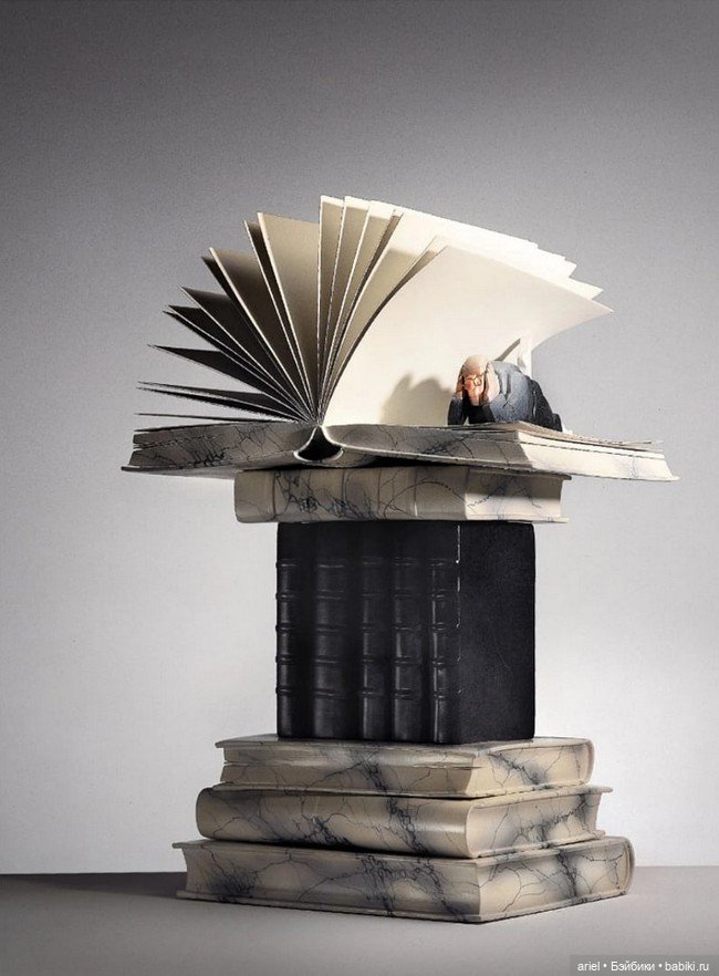 Серия вырезанных и раскрашенных деревянных скульптур от Фрэнсиса Дерансарта (Francis Deransart) (фото 10)