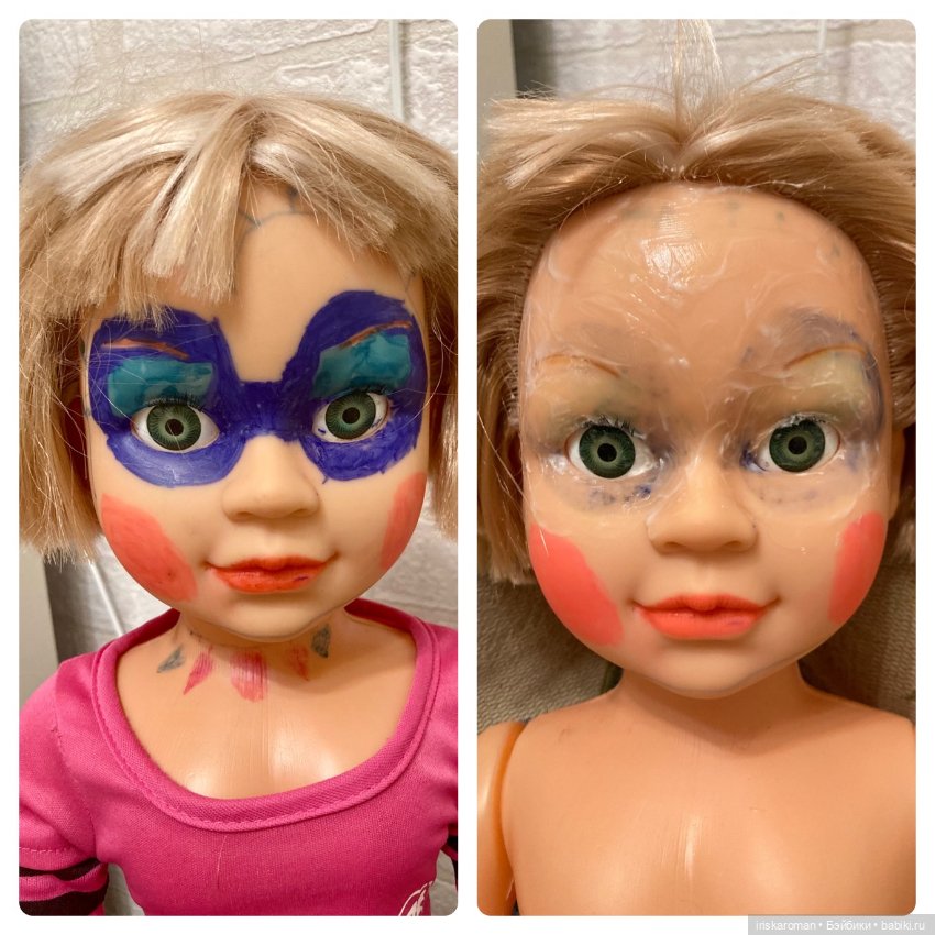 Спасение большой девочки — Реставрация и преображение кукол: ремонт