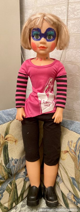 Спасение большой девочки — Реставрация и преображение кукол: ремонт (фото 3)