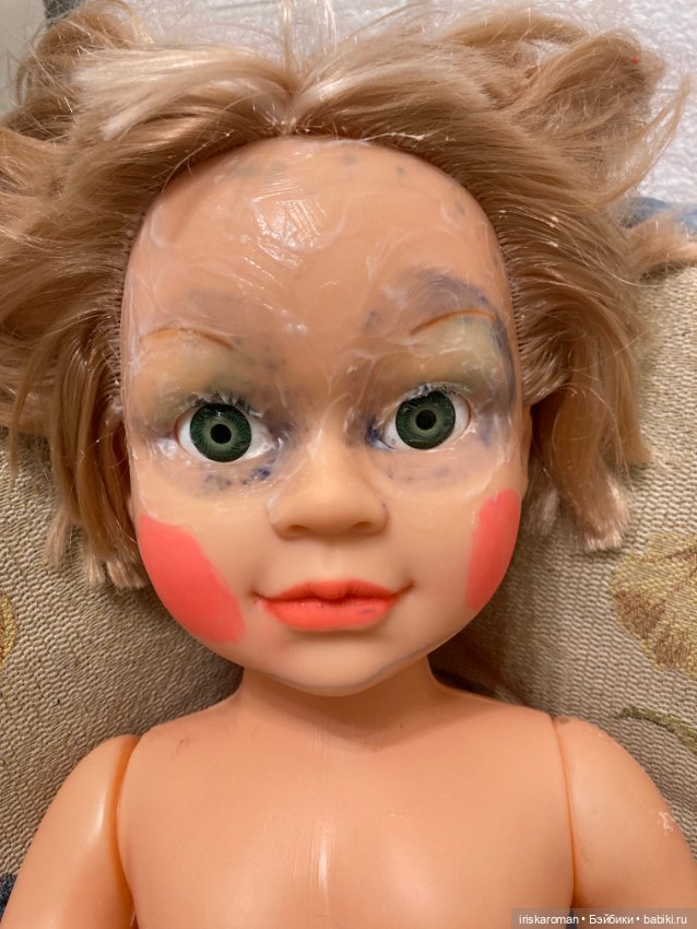Спасение большой девочки — Реставрация и преображение кукол: ремонт