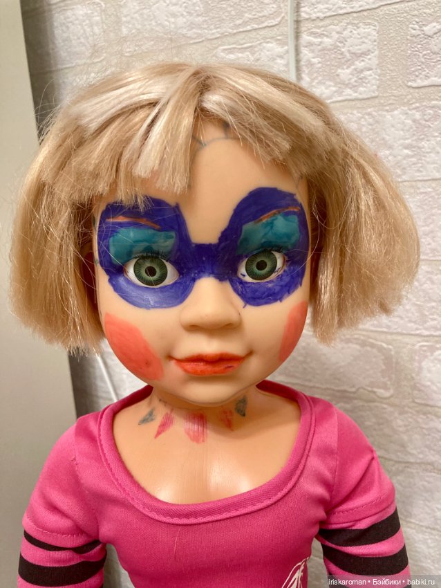 Спасение большой девочки — Реставрация и преображение кукол: ремонт