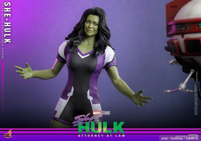 Hot Toys анонсировали фигурку Женщины-Халк по мотивам одноимённого сериала на Disney+ (фото 5)