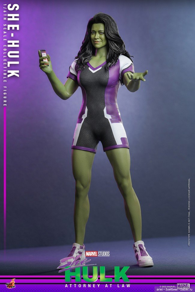 Hot Toys анонсировали фигурку Женщины-Халк по мотивам одноимённого сериала на Disney+ (фото 9)