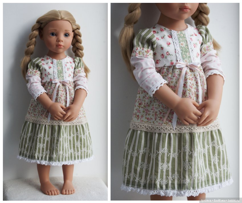 Платья для GOTZ Архив#2 — Одежда и обувь для кукол своими руками: фото (фото 3)