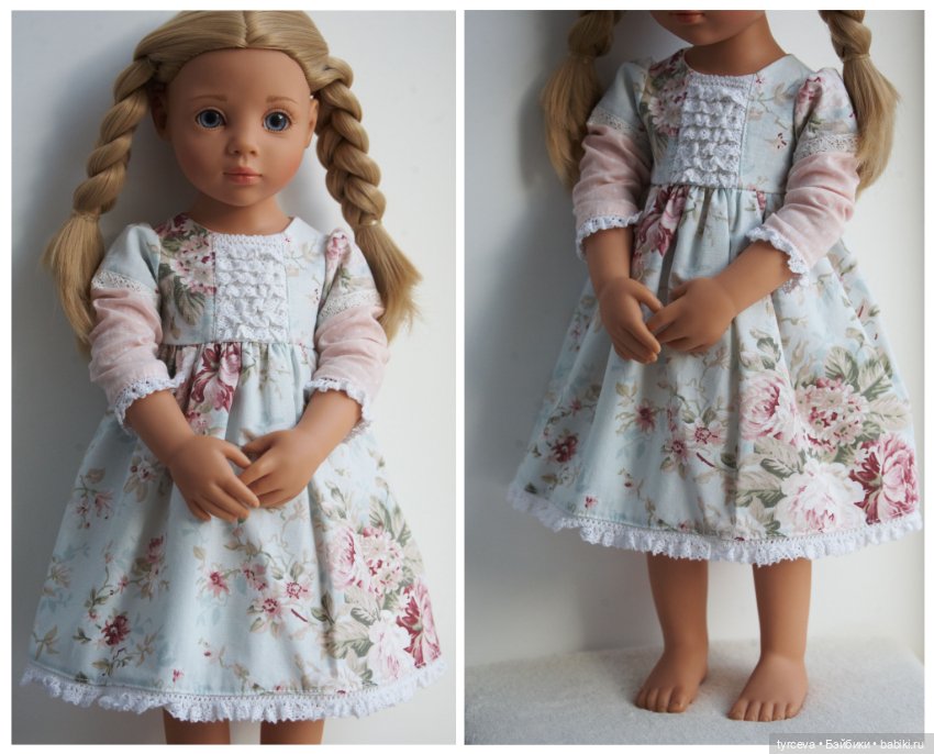Платья для GOTZ Архив#2 — Одежда и обувь для кукол своими руками: фото (фото 7)