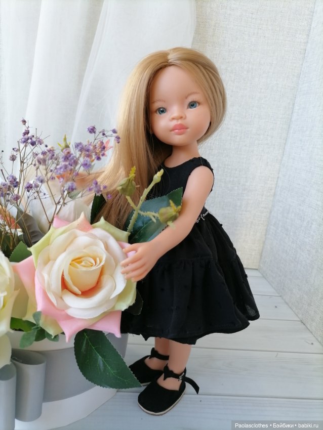 Чёрный - это стильно! 🖤 — Одежда и обувь для кукол своими руками: фото (фото 2)