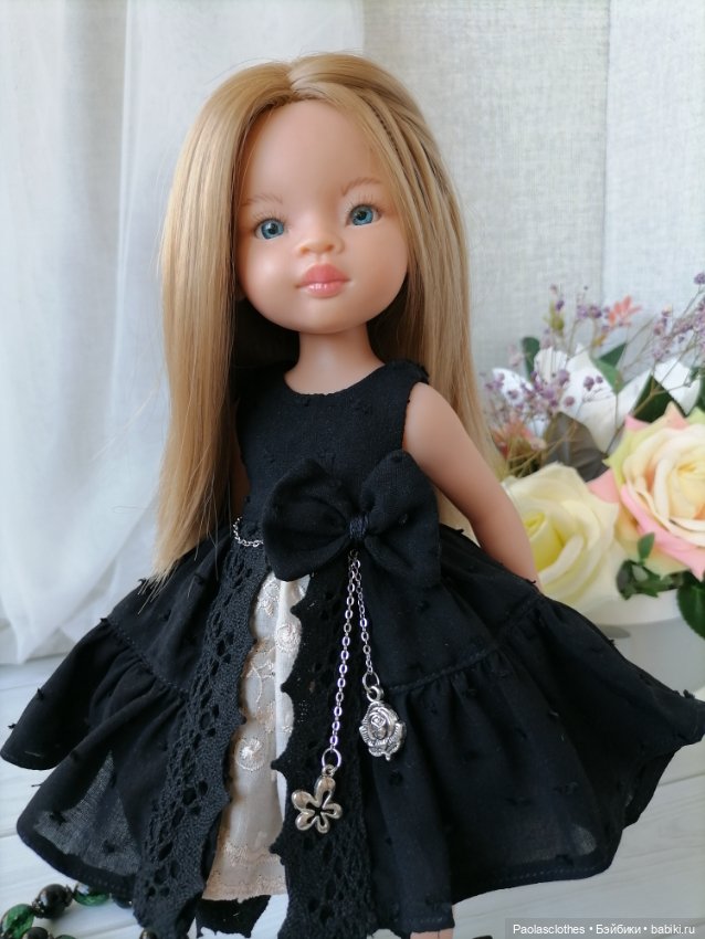 Чёрный - это стильно! 🖤 — Одежда и обувь для кукол своими руками: фото
