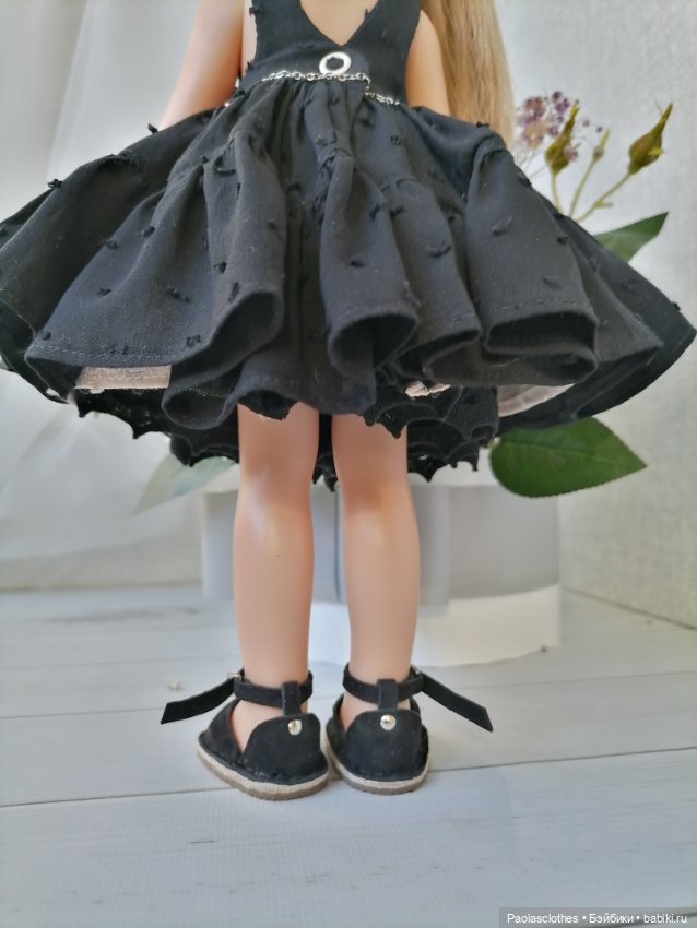 Чёрный - это стильно! 🖤 — Одежда и обувь для кукол своими руками: фото (фото 4)