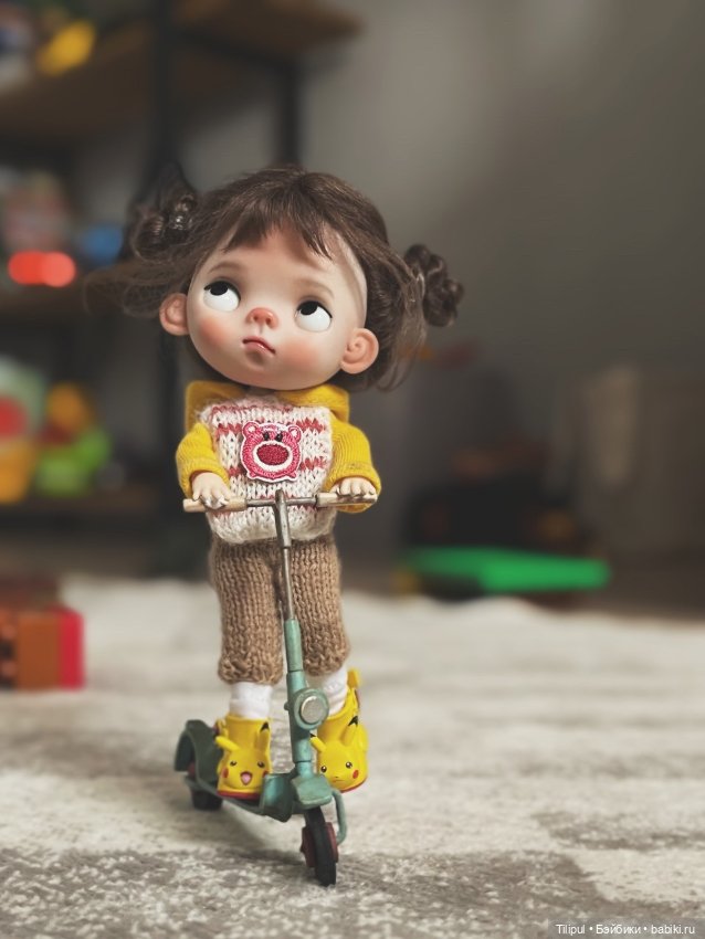 Малыши ob11 — Авторские миниатюрные куклы: лепка (фото 10)