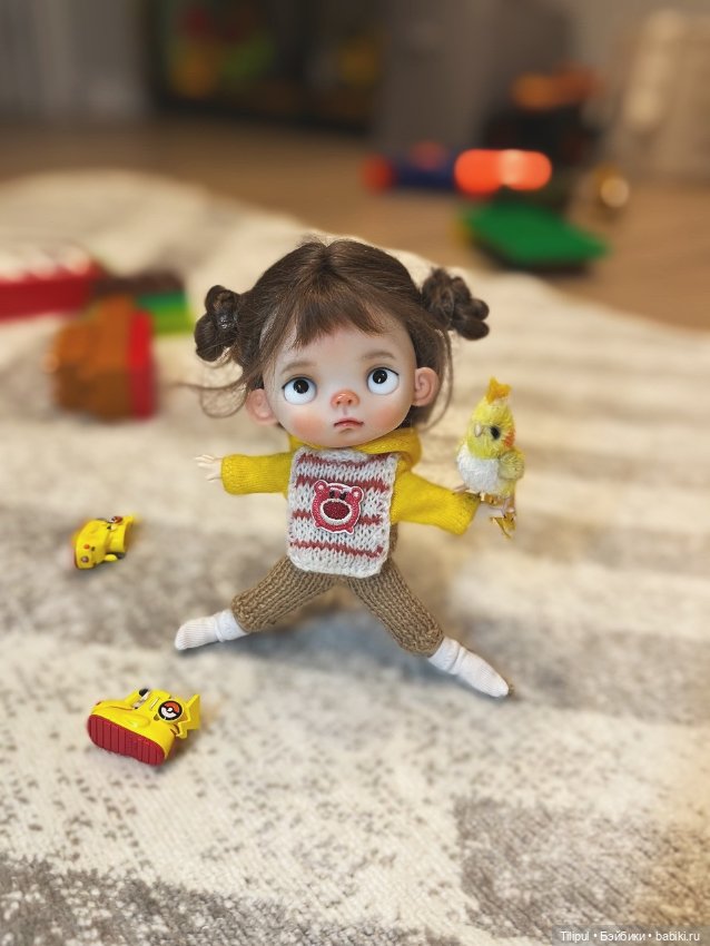 Малыши ob11 — Авторские миниатюрные куклы: лепка (фото 8)