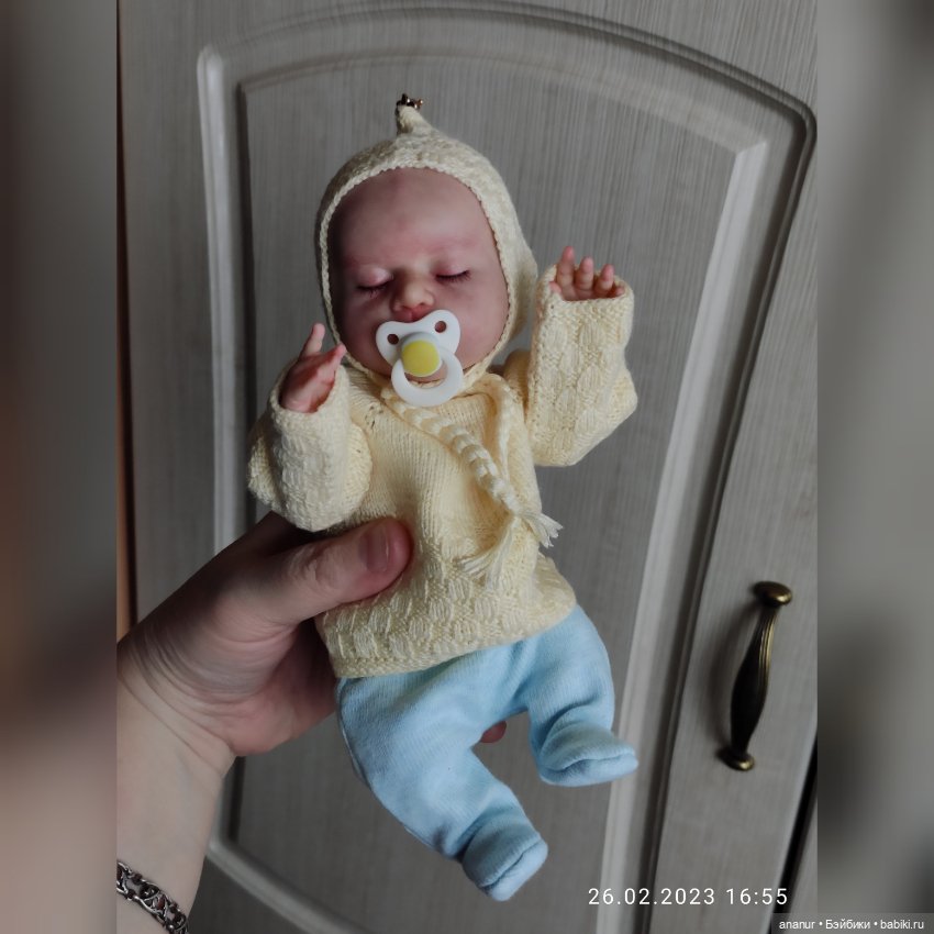 Новый малыш — Лепка авторских кукол: полимерная глина