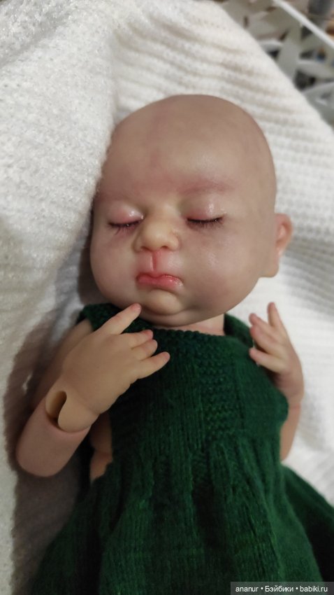 Новый малыш — Лепка авторских кукол: полимерная глина (фото 8)