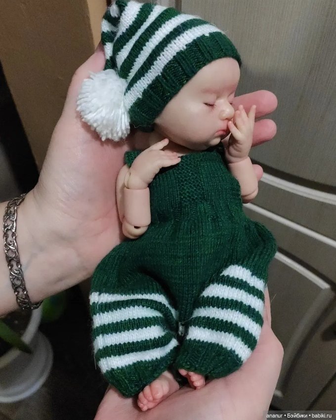 Новый малыш — Лепка авторских кукол: полимерная глина