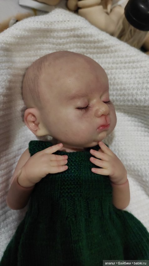 Новый малыш — Лепка авторских кукол: полимерная глина (фото 9)