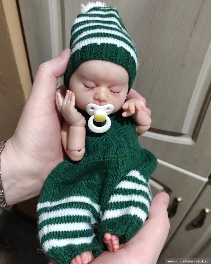 Новый малыш — Лепка авторских кукол: полимерная глина