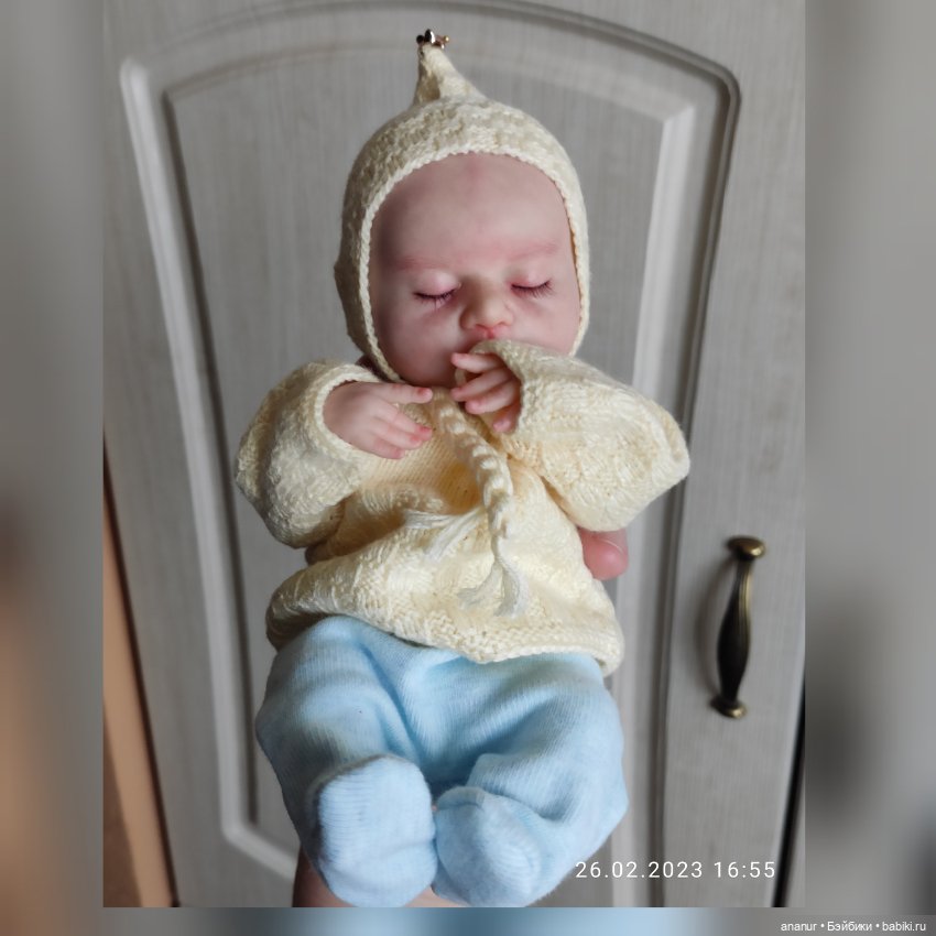 Новый малыш — Лепка авторских кукол: полимерная глина