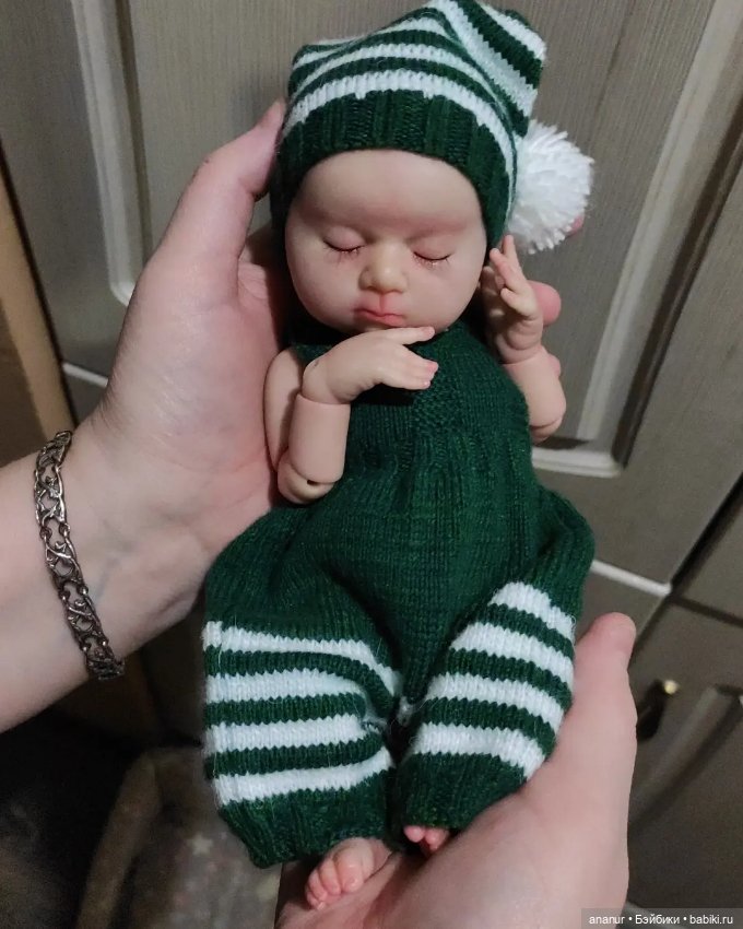 Новый малыш — Лепка авторских кукол: полимерная глина