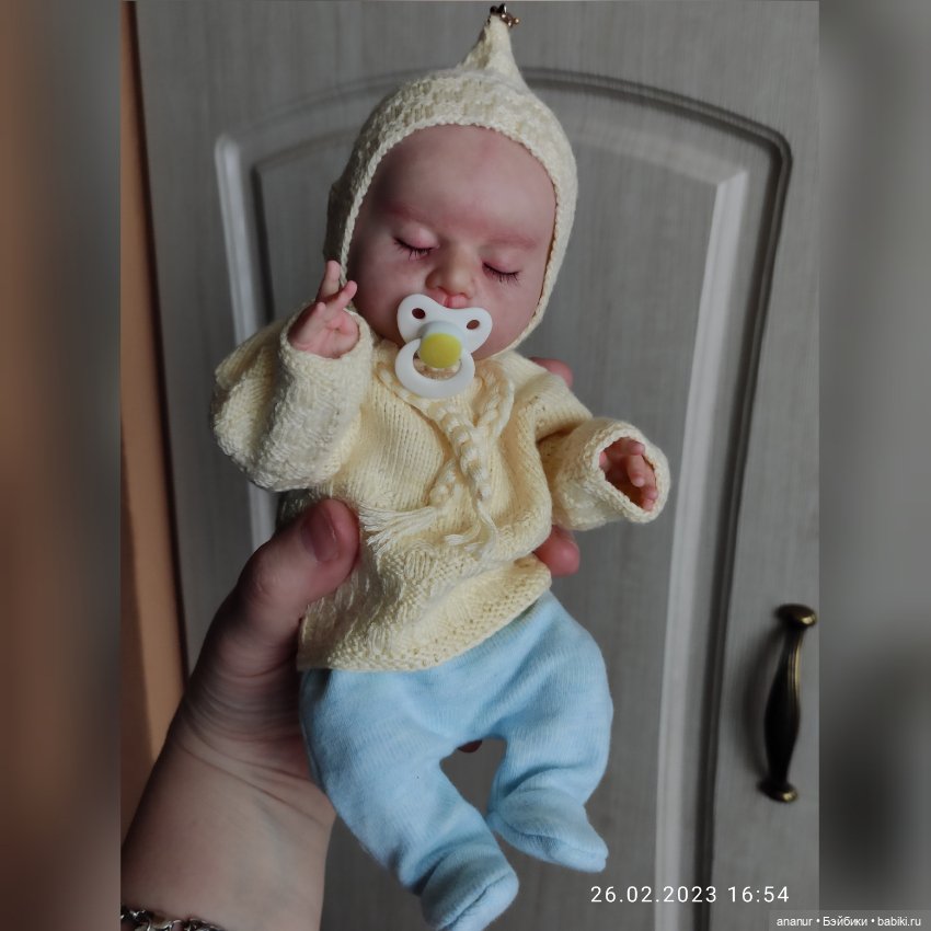 Новый малыш — Лепка авторских кукол: полимерная глина