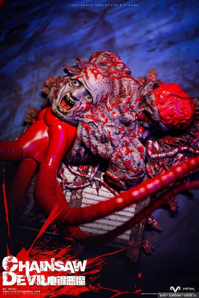 Фигурка Дэндзипо от VTS Toys мотивам анимационного сериала «Человек-бензопила» (фото 6)