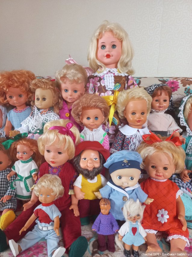 Моя коллекция кукол ГДР — Коллекции винтажных кукол и игрушек: СССР (фото 2)
