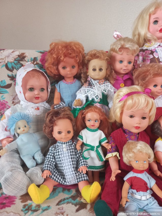 Моя коллекция кукол ГДР — Коллекции винтажных кукол и игрушек: СССР (фото 3)