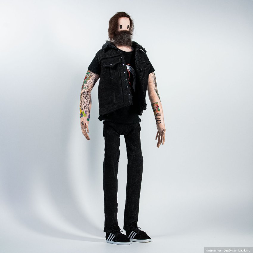 Кукольный портрет Джеймса Рута из Slipknot (фото 9)