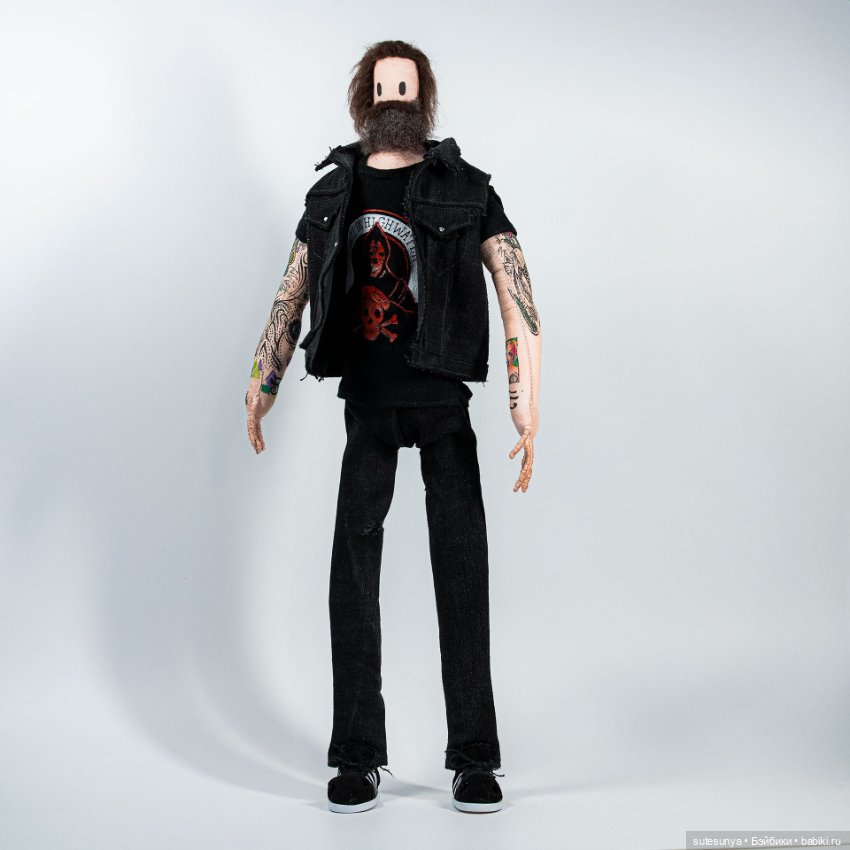 Кукольный портрет Джеймса Рута из Slipknot (фото 10)