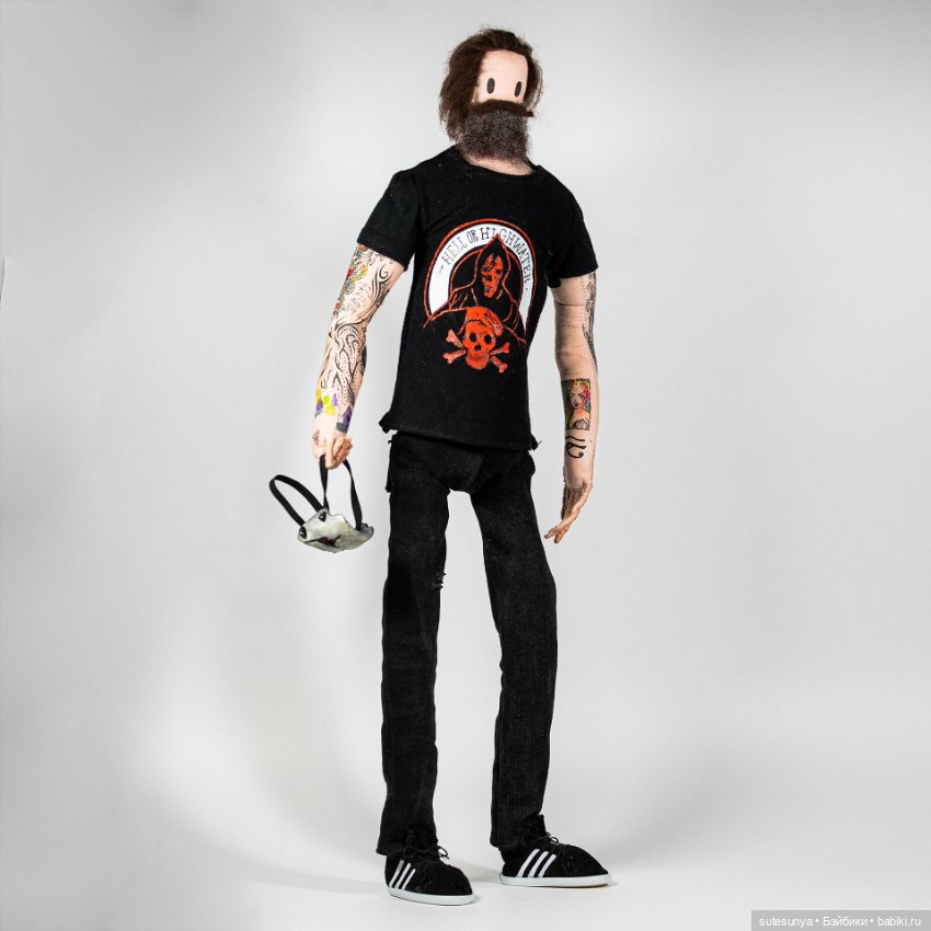 Кукольный портрет Джеймса Рута из Slipknot