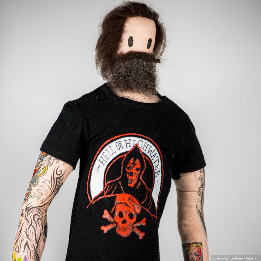 Кукольный портрет Джеймса Рута из Slipknot