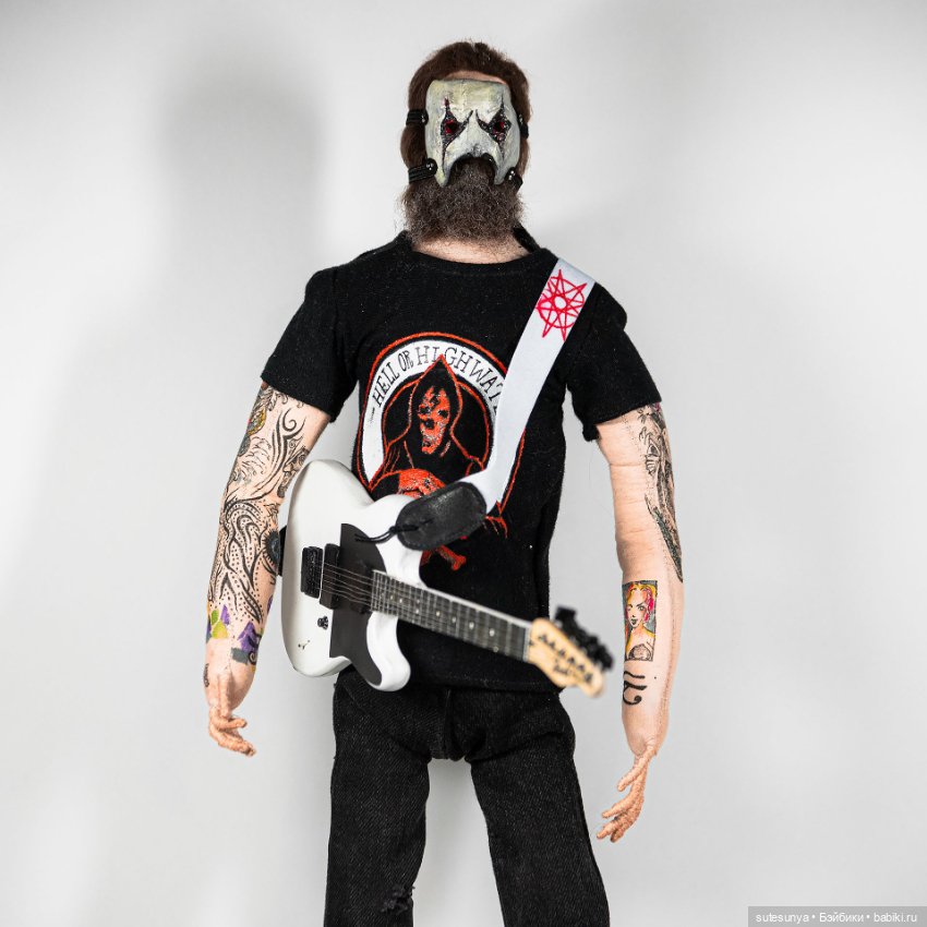 Кукольный портрет Джеймса Рута из Slipknot