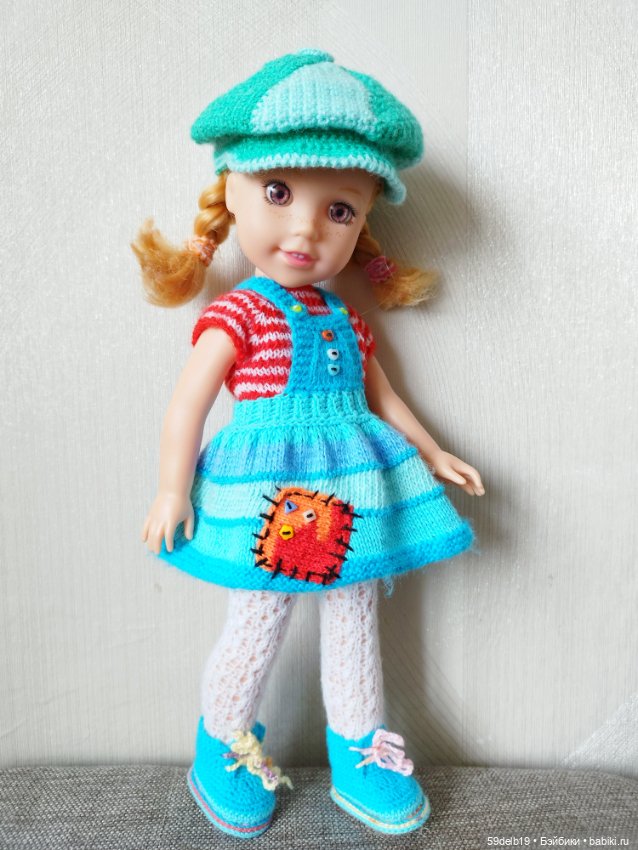 У куклы Кати новый весенний комплект одежды (фото 8)
