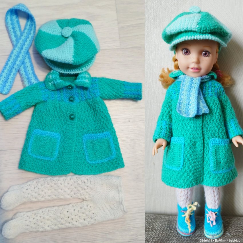 У куклы Кати новый весенний комплект одежды (фото 4)