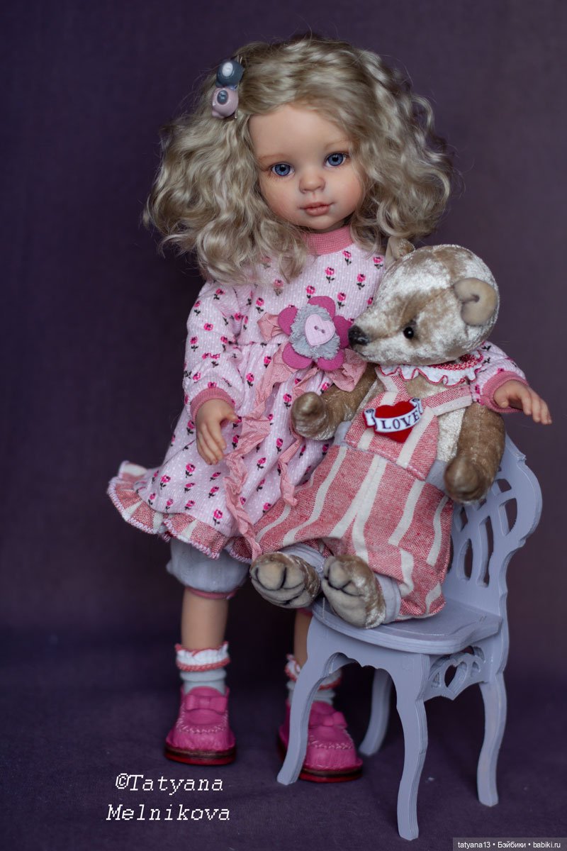 Весенняя малышка ООАК Паола Рейна