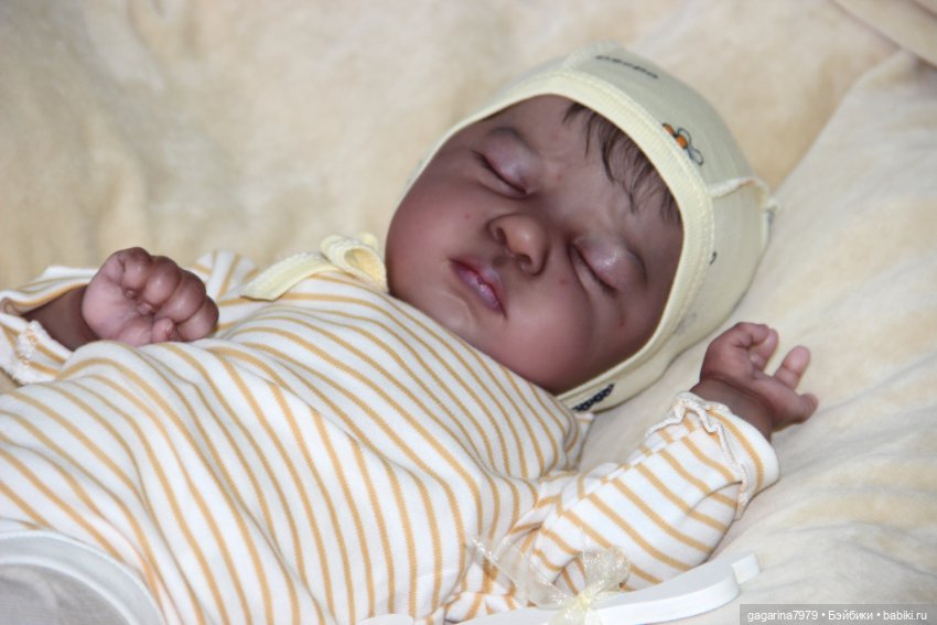 Малышка Мия Ирины Капланской, моя версия 🩷🤎 (фото 9)